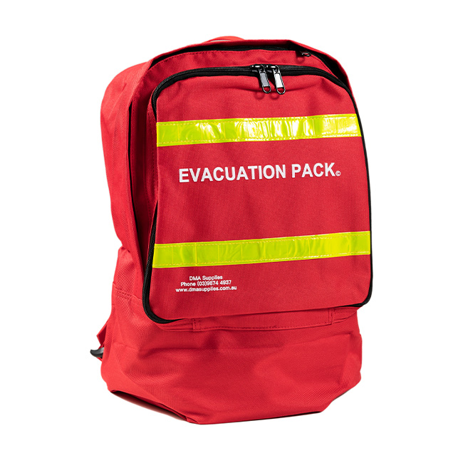 Red Evacuation Bag